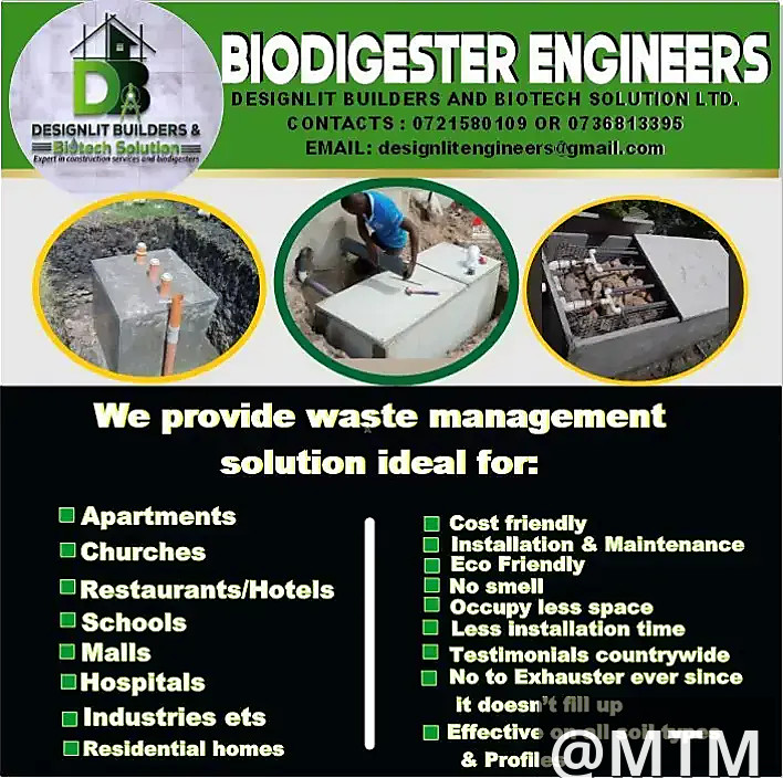Biodigester installation 