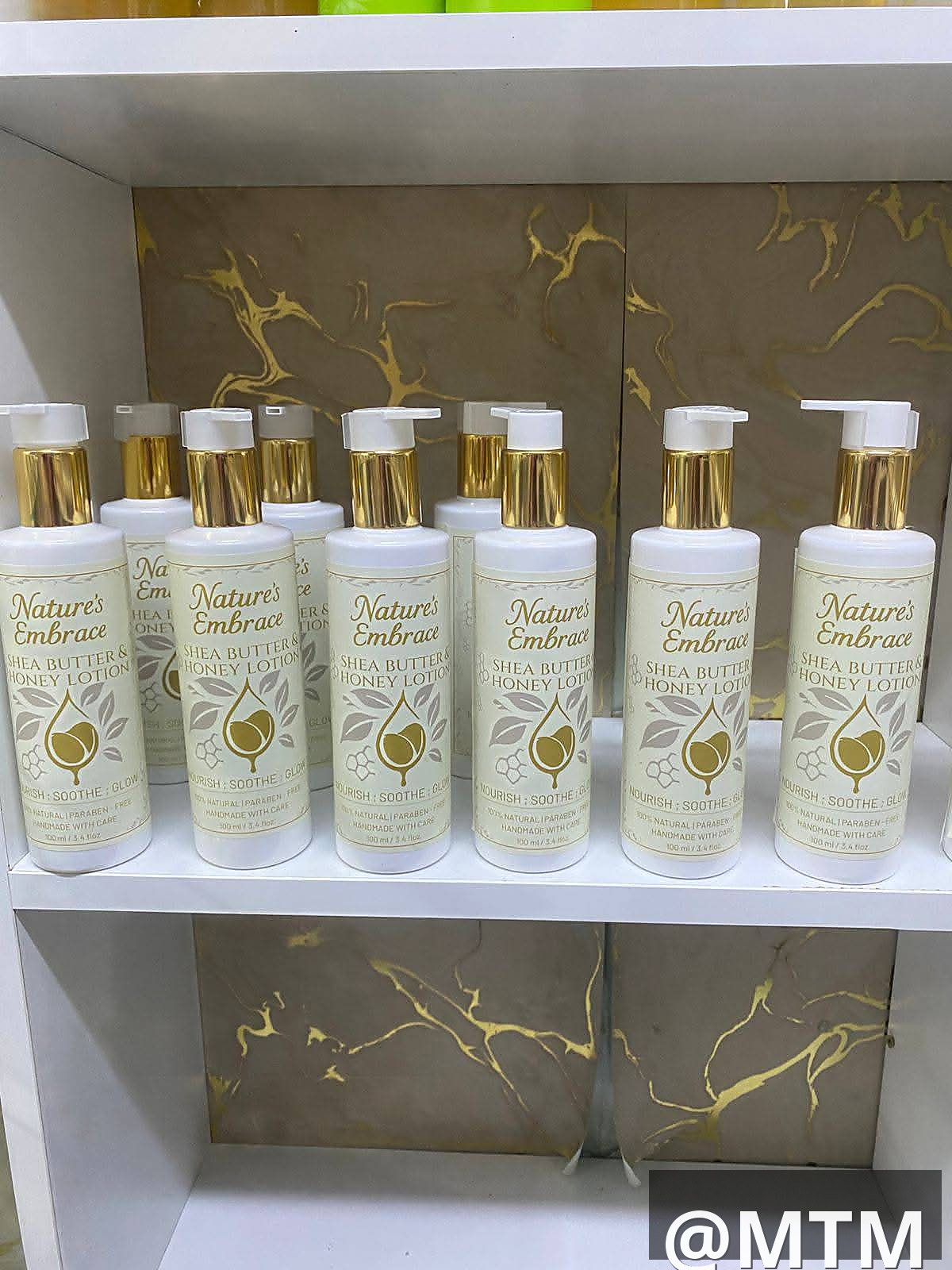 nature's embrace Shea&beeswax lotion 