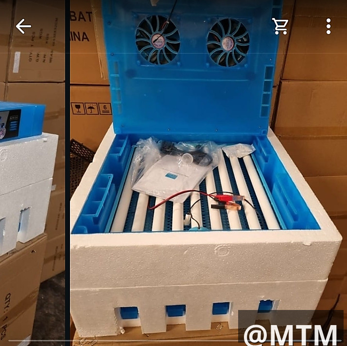 Mini incubators ranging from 64 to 204 eggs capacity