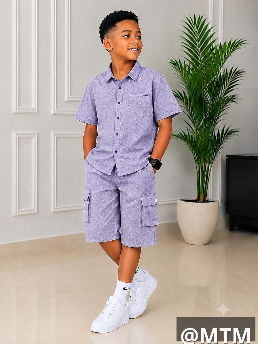 kids linen 2pc set