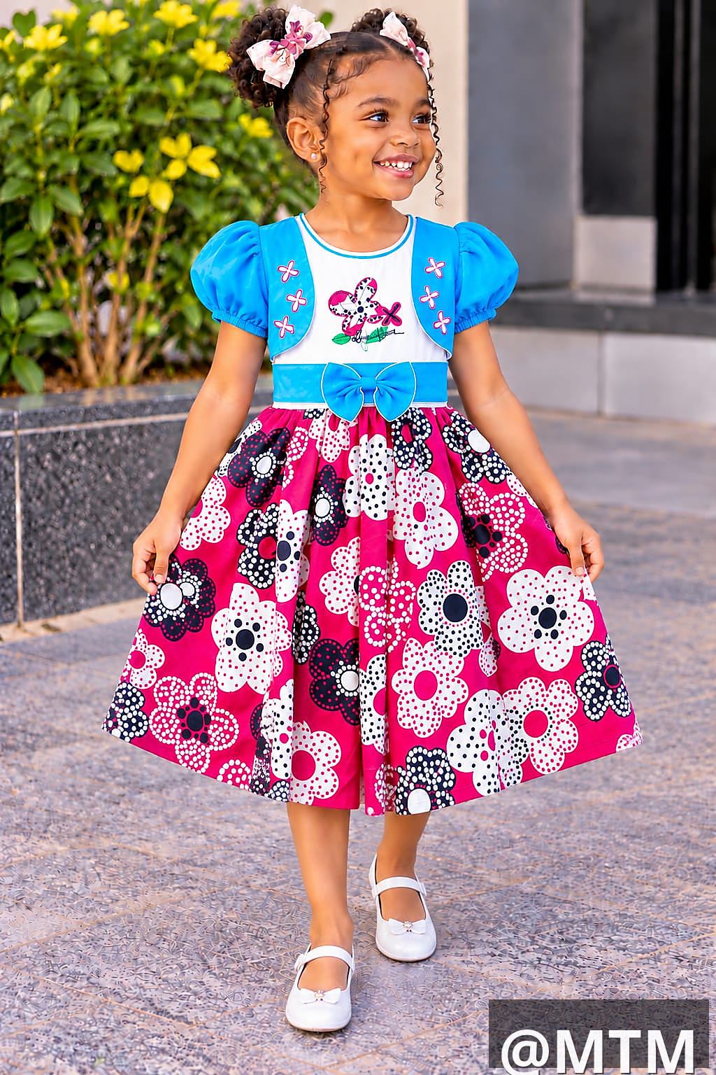  Girls’ Cotton DressesTurkey Material