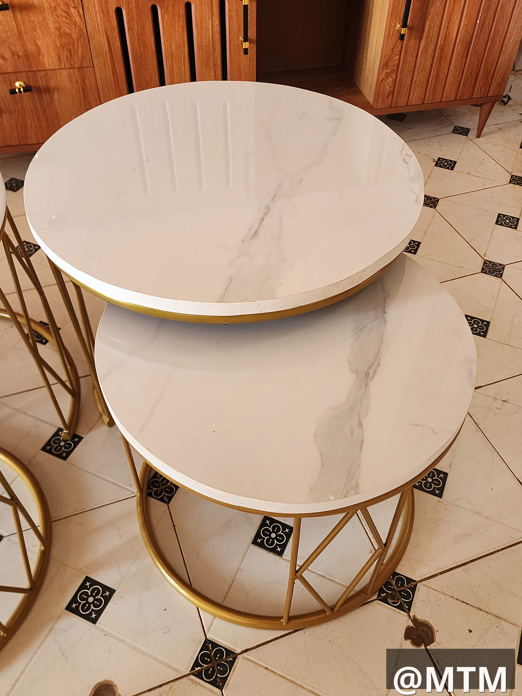 marble nesting tables
