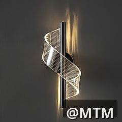 modern acrylic wall light