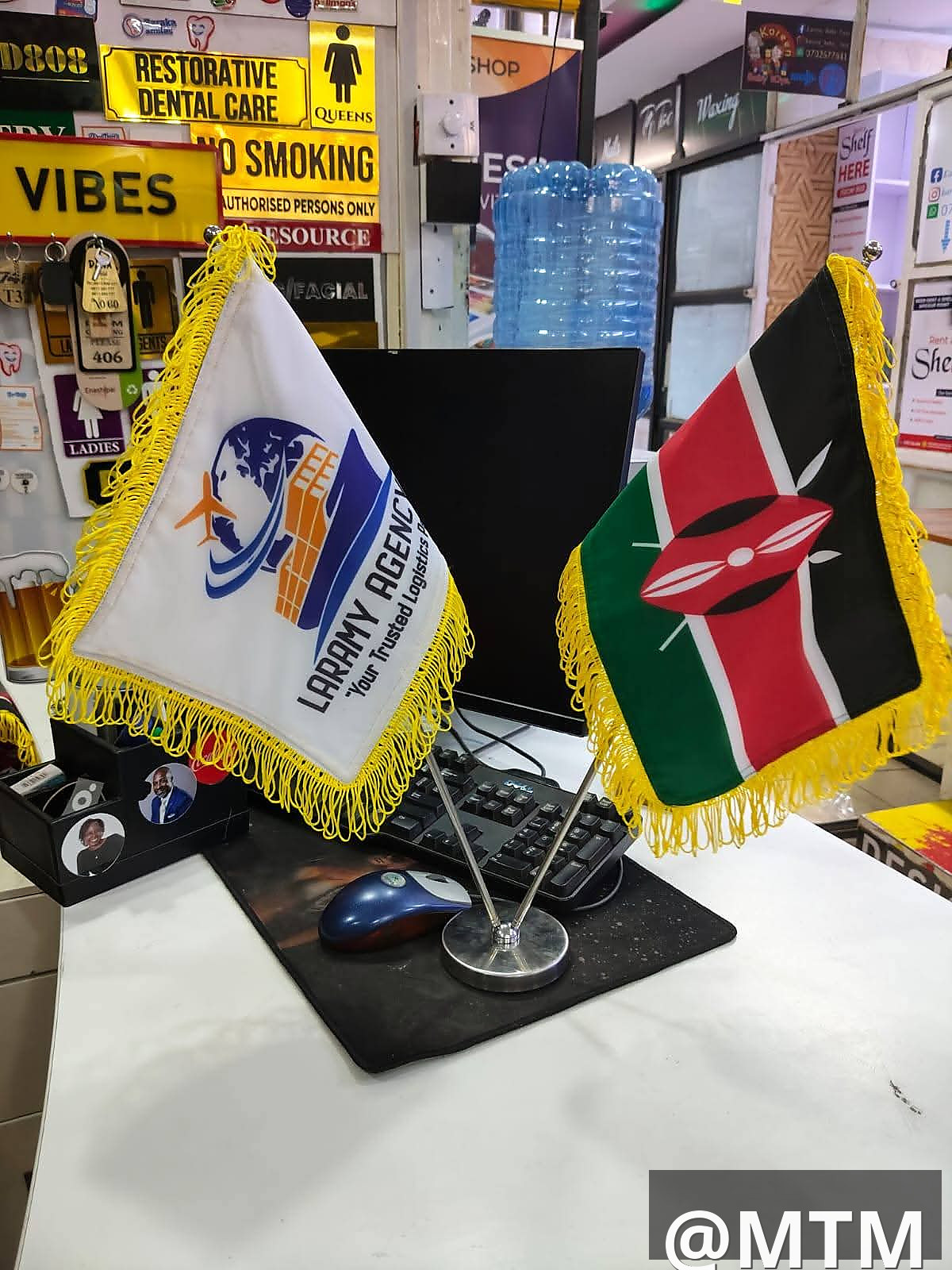 Executive Table flags