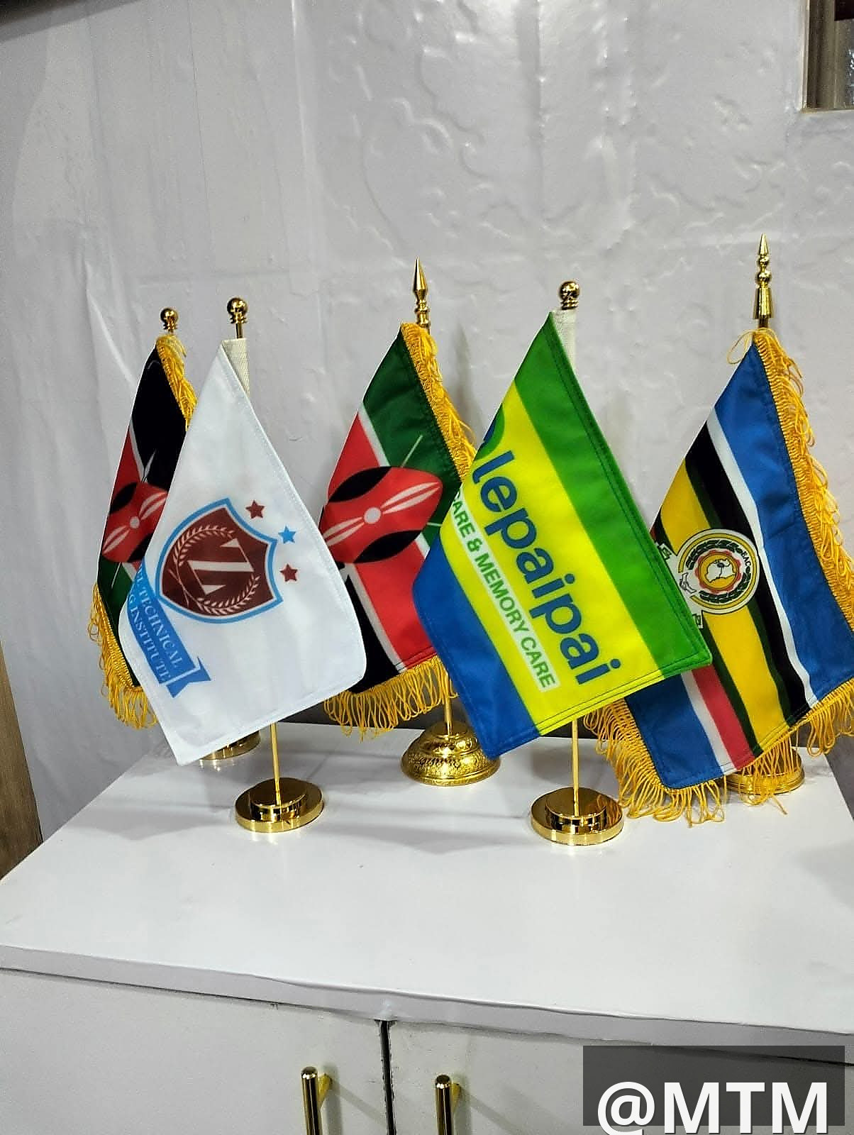 Executive Table flags