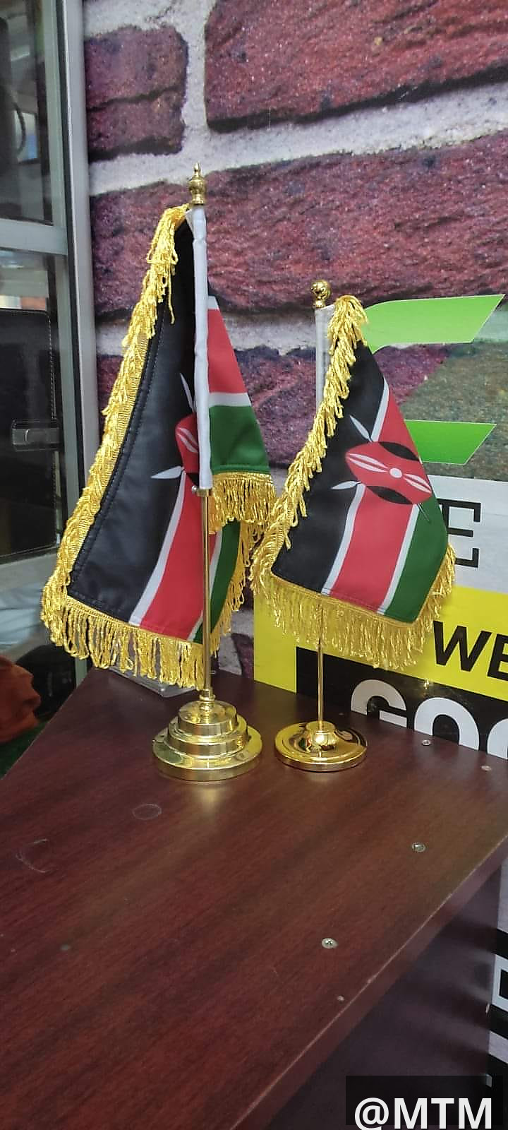 Executive Table flags