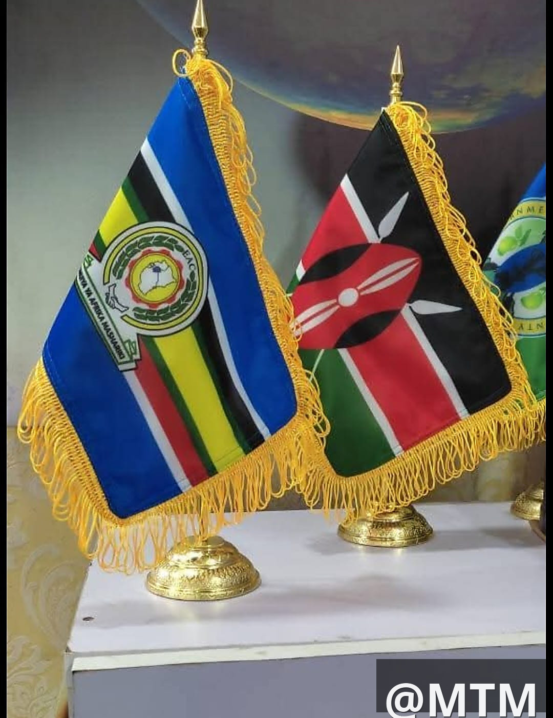 Executive Table flags