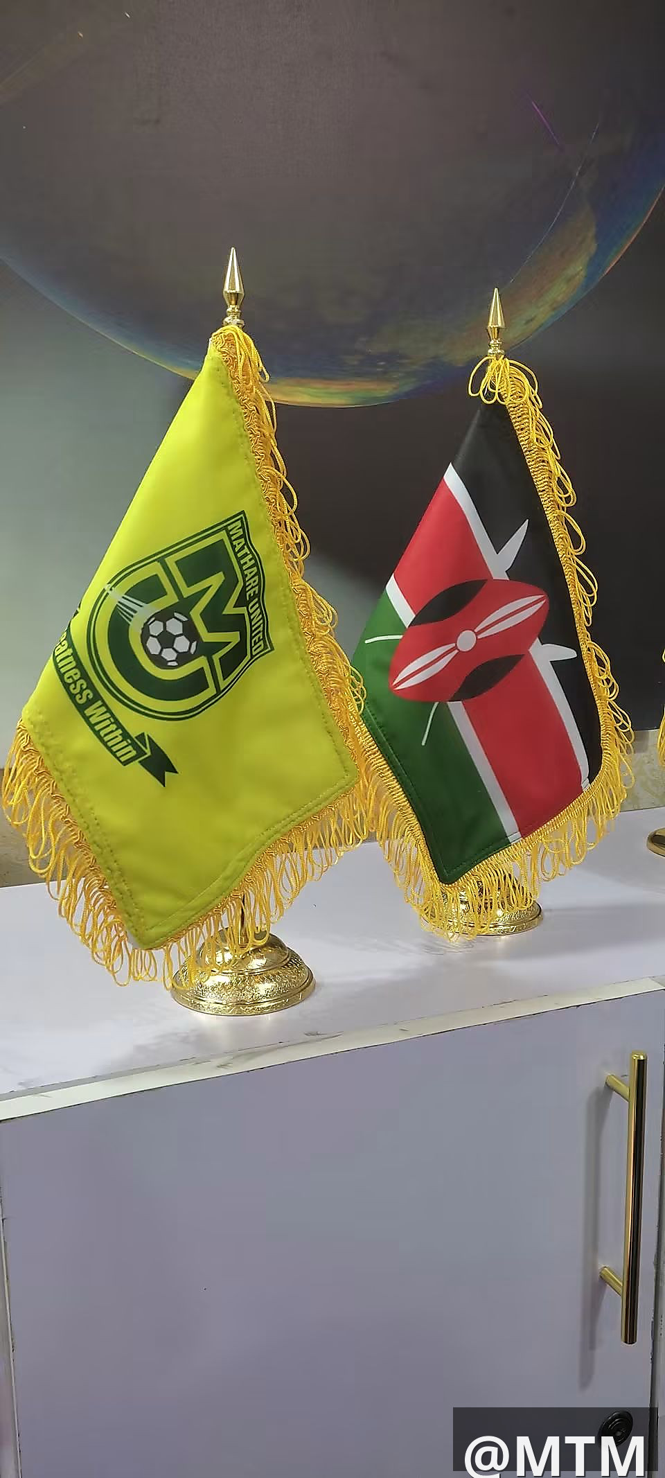 Executive Table flags