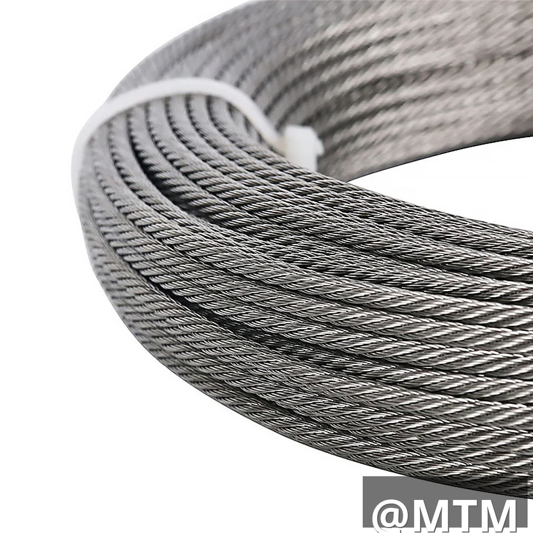 Galvanized, steelcore wirerope