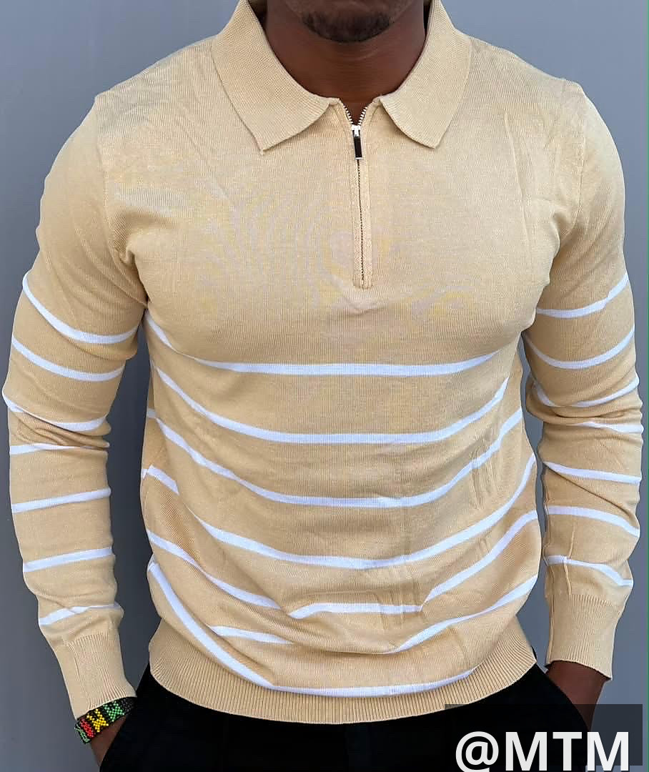 knit polo shirt 