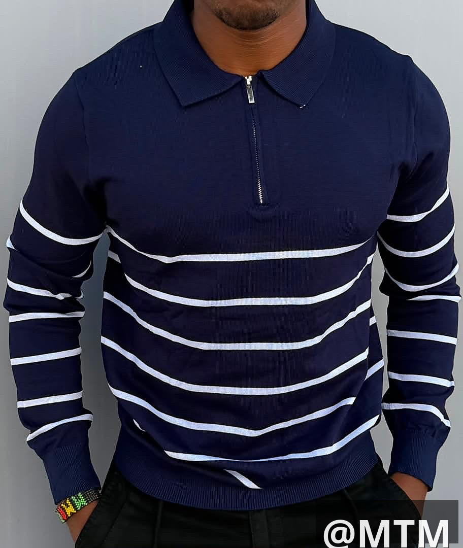 knit polo shirt 