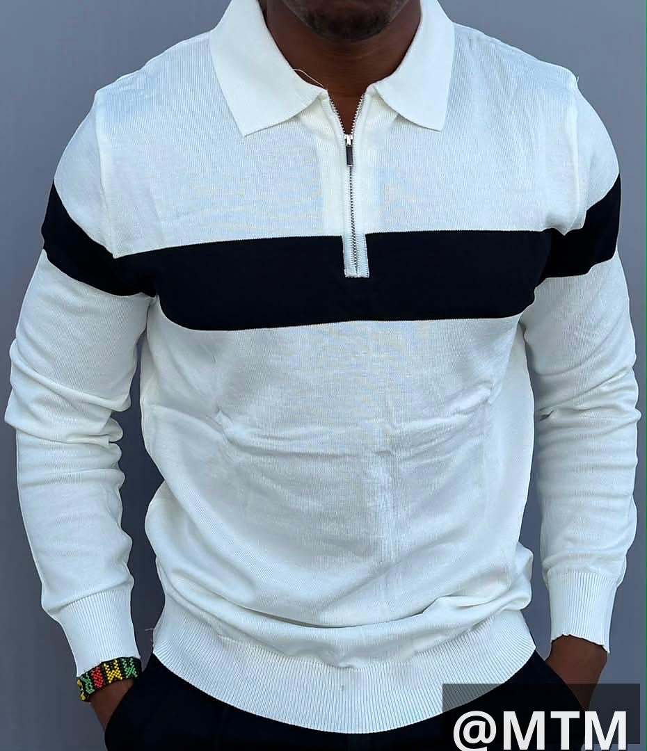 knit polo shirt 