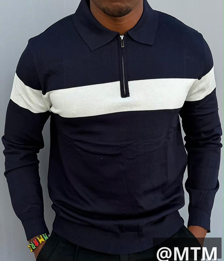 knit polo shirt 