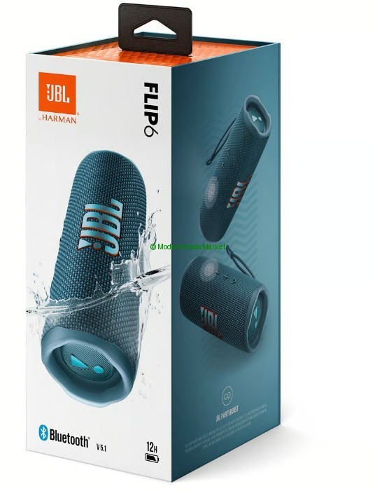 JBL flip 6 Original bluetooth speaker - Blue