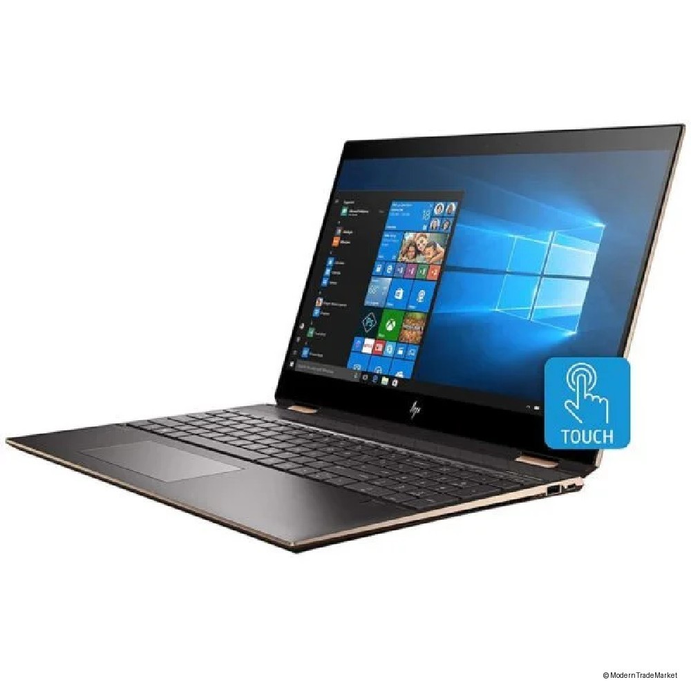 HP Spectre 15 df1043dx X360 Core i7 10th Gen 8/256, 4K Touch Screen, 2GB Nvidia (Gem-Cut Gold)