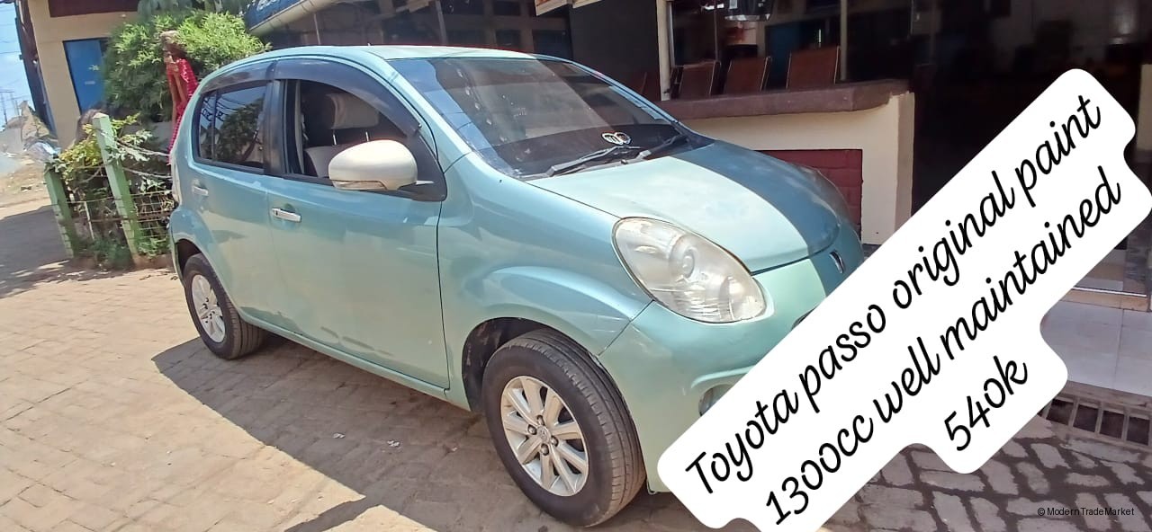 Toyota passo original paint 1300cc 