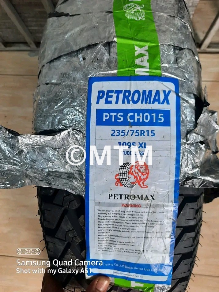 275/75/15 petromax tyre is very set for all terrains seasons 