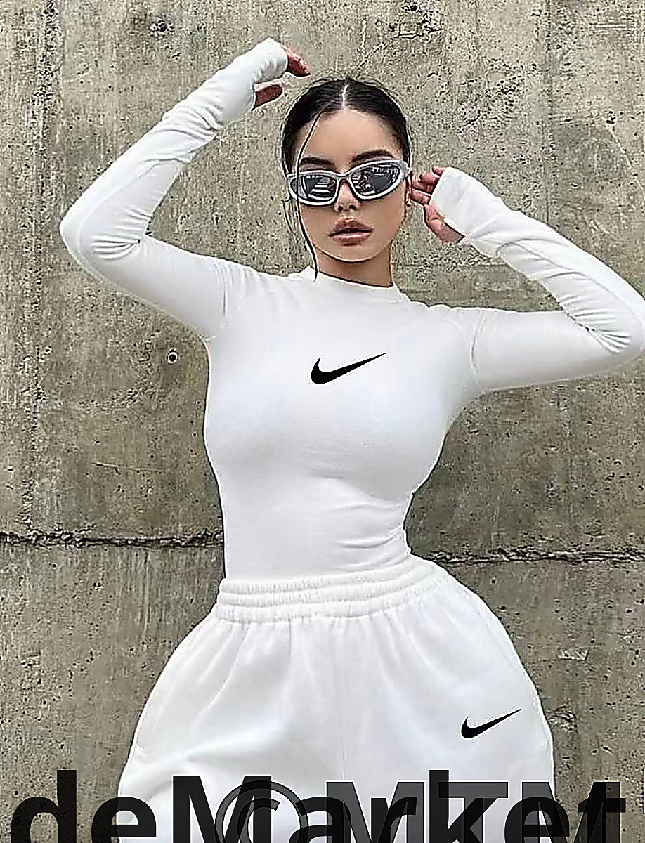 two piece a sweatpant and long sleeve top