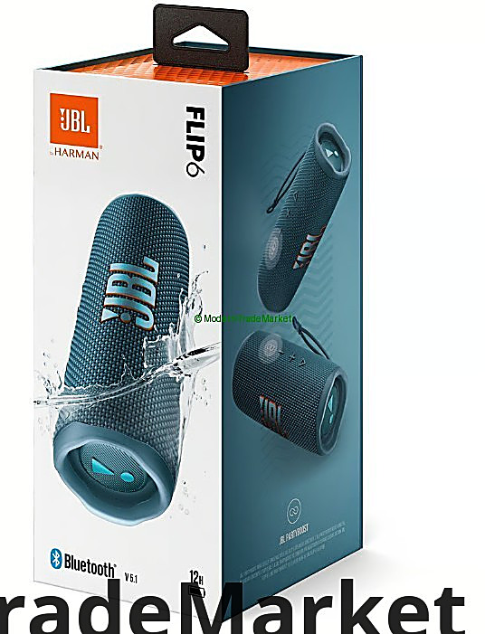 JBL flip 6 Original bluetooth speaker - Blue