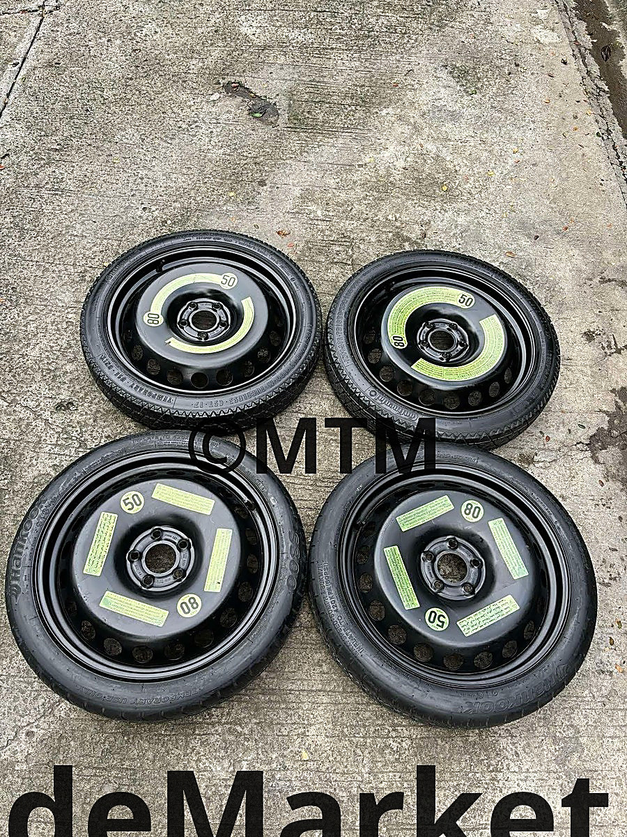 Audi A4, Q3 Spare tyre (Donut tyre 