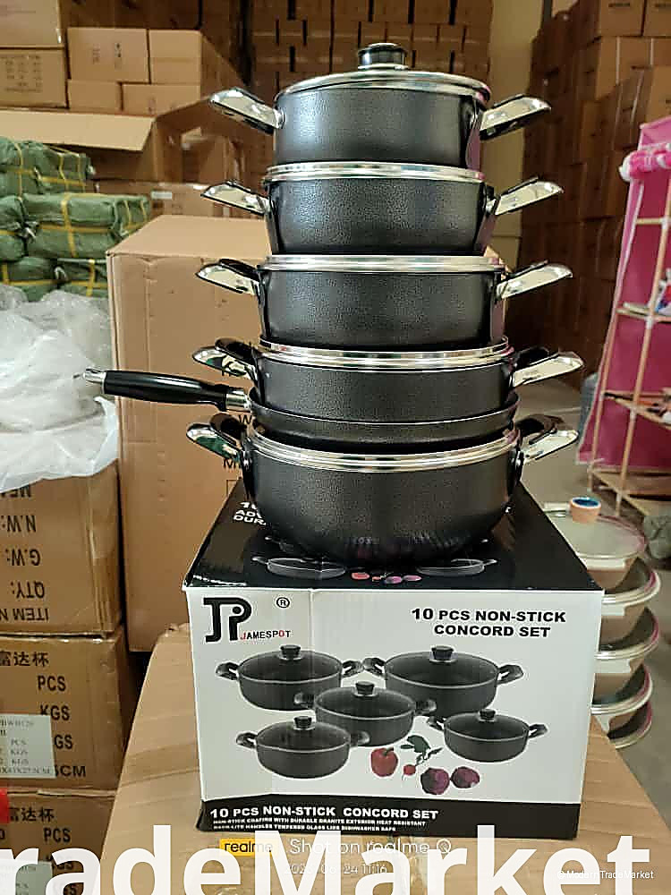11 Pc JP Non-Stick Cookware Set 