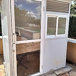 aluminium work and interior decoration 