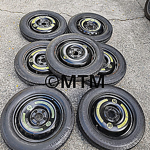 Audi A4, Q3 Spare tyre (Donut tyre 