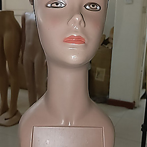long neck head mannequin