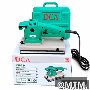 DCA ASB234 Orbital Sander 450W – Professional Finishing Sander for Wood & Metal | Fine Tech Machinery