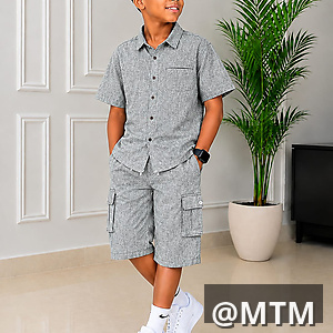 kids linen 2pc set