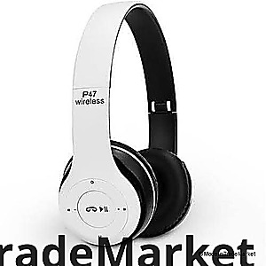 P47 Wireless Bluetooth Headphone Mic TF Card FM Radio