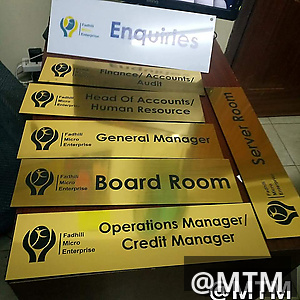 Executive Door signs call/WhatsApp 0723610003 
