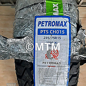 275/75/15 petromax tyre is very set for all terrains seasons 